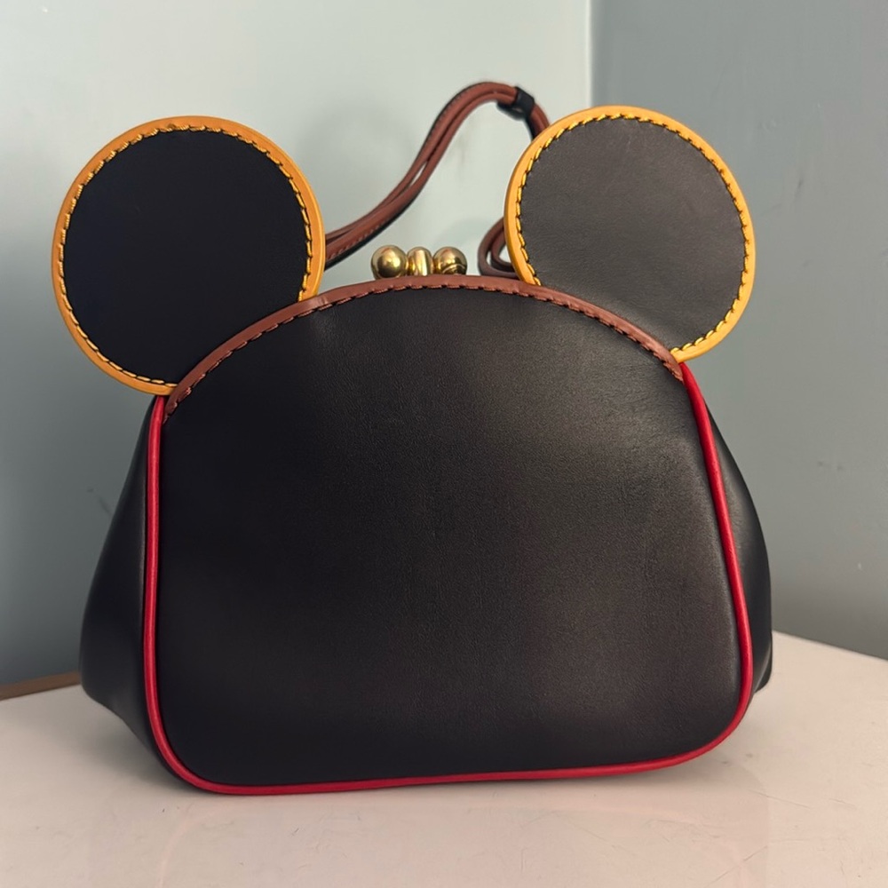 Coach x Disney x Mickey Mouse x Keith Haring kisslock bag